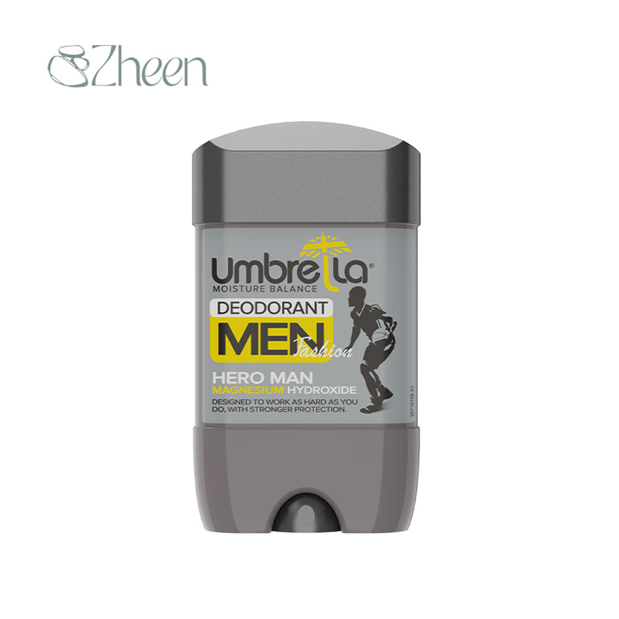 ژل دئودورانت مردانه آمبرلا مدل Hero Man وزن 75 میل